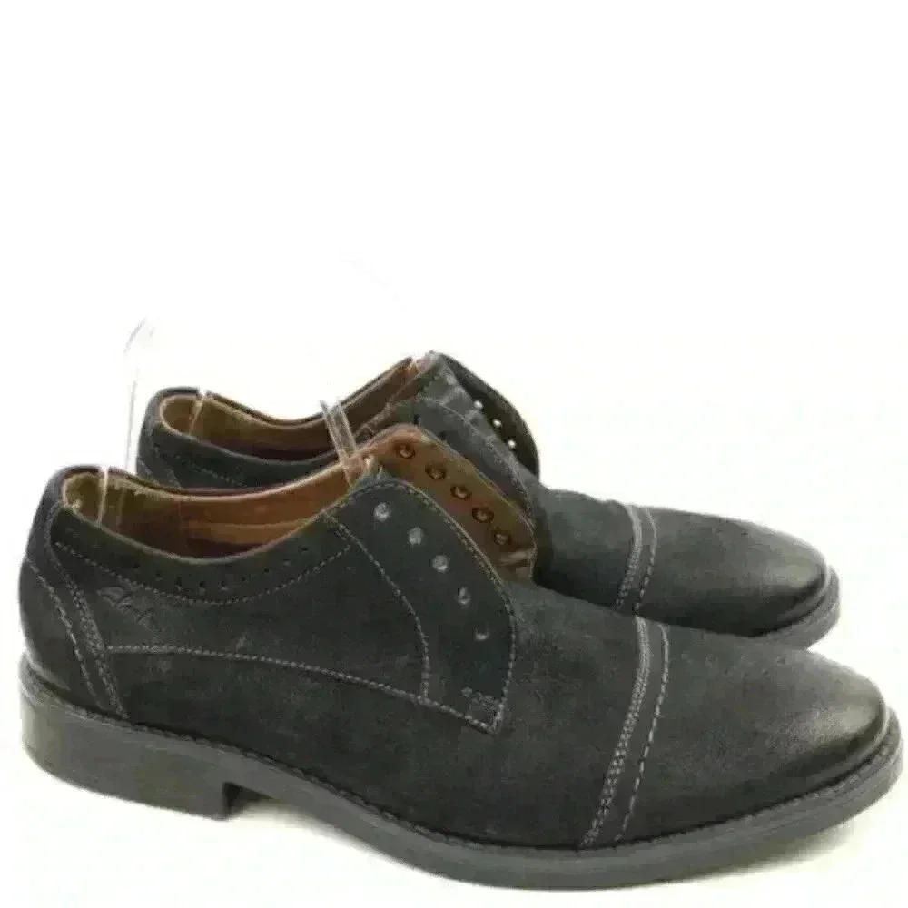 Clarks Collection Oxfords Sz 9 42 Cap Toe Brogue